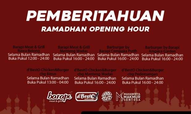 Ramadhan Opening Hour